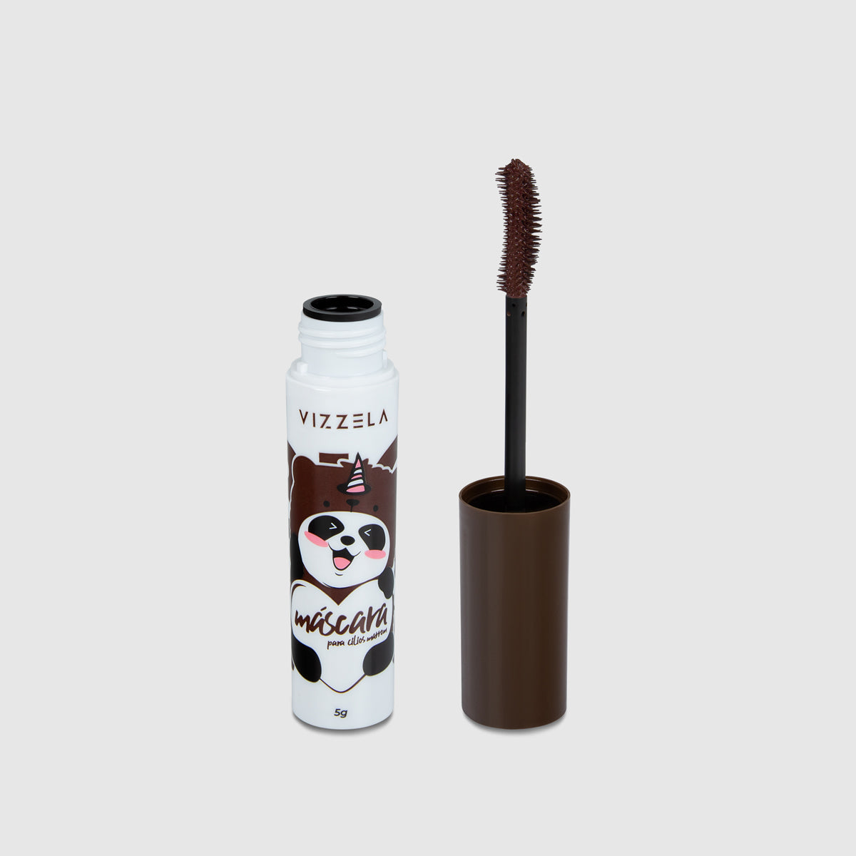 Máscara Big No Panda Brown Vizzela - Marrom