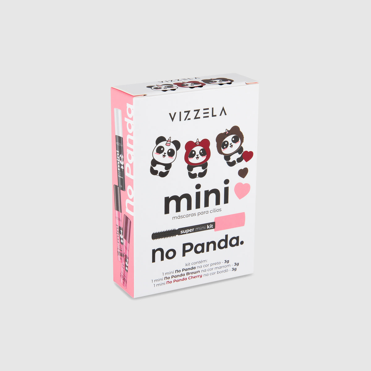 Kit 3 Mini Máscaras
