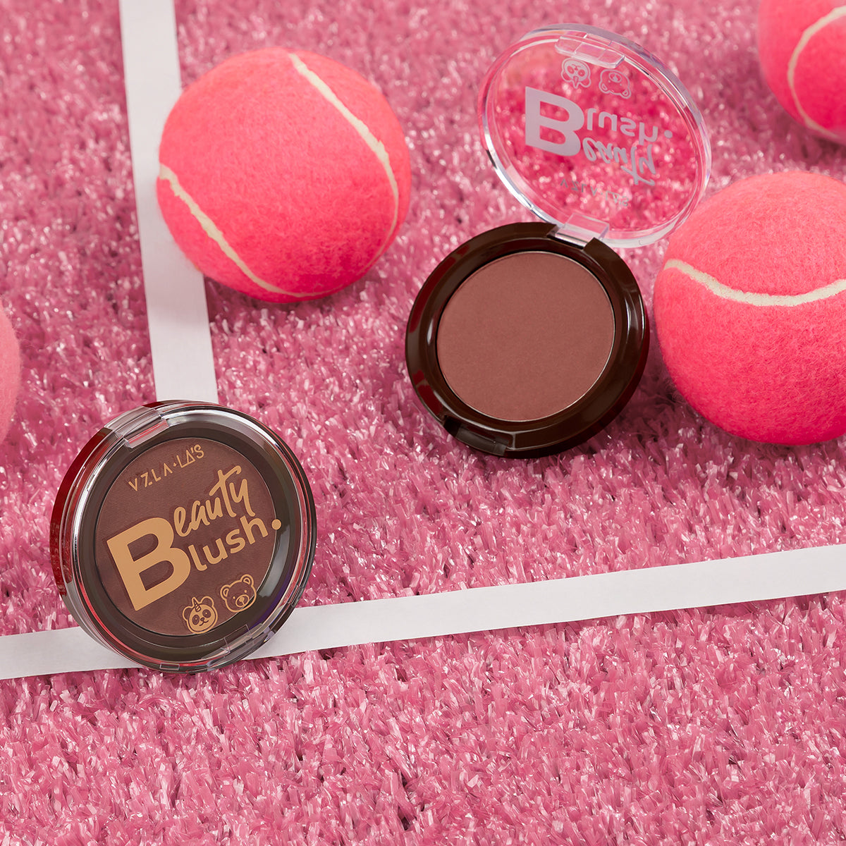 Beauty Blush Compacto Red Mocha - vizzela + la’s