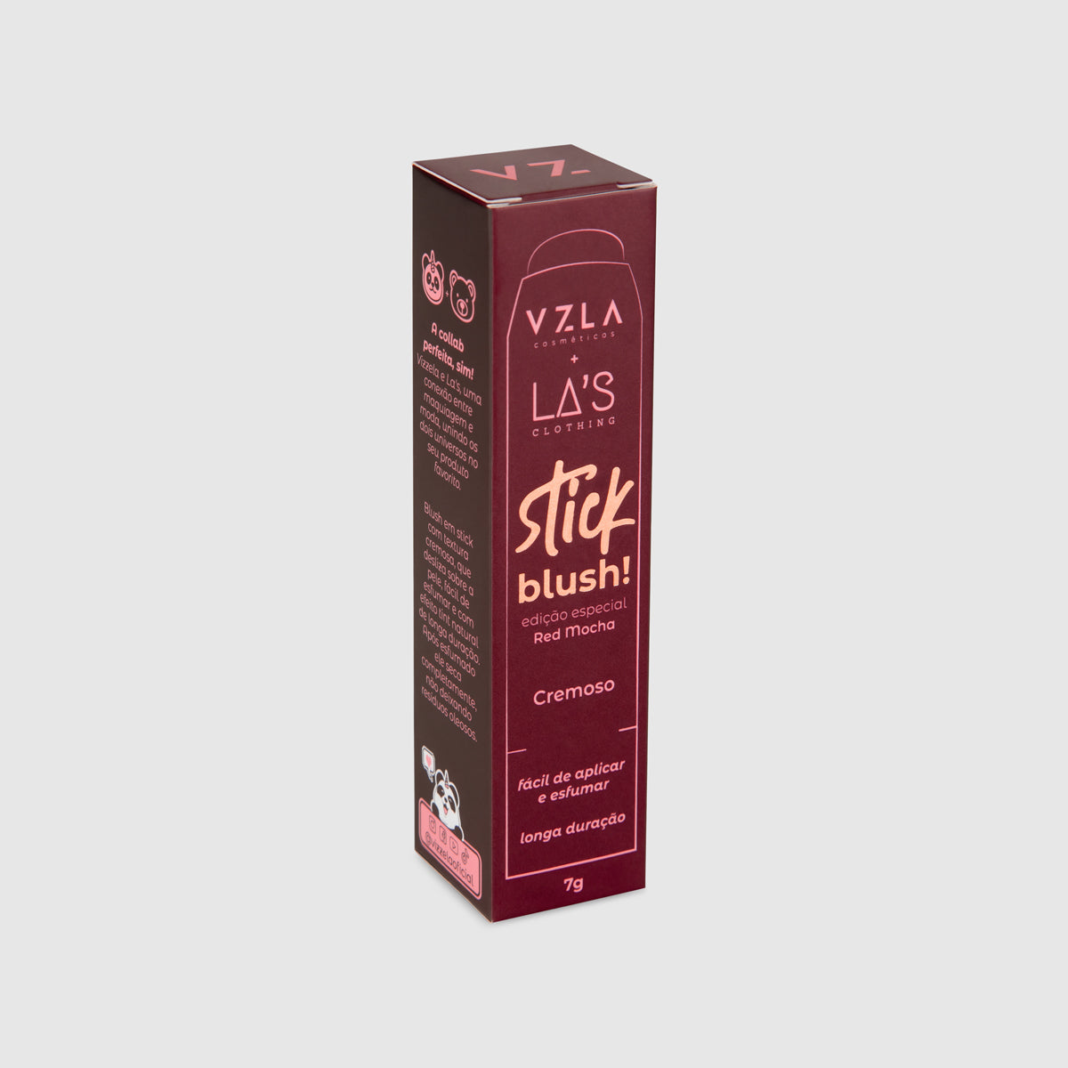 Blush Stick Red Mocha Vizzela + La's