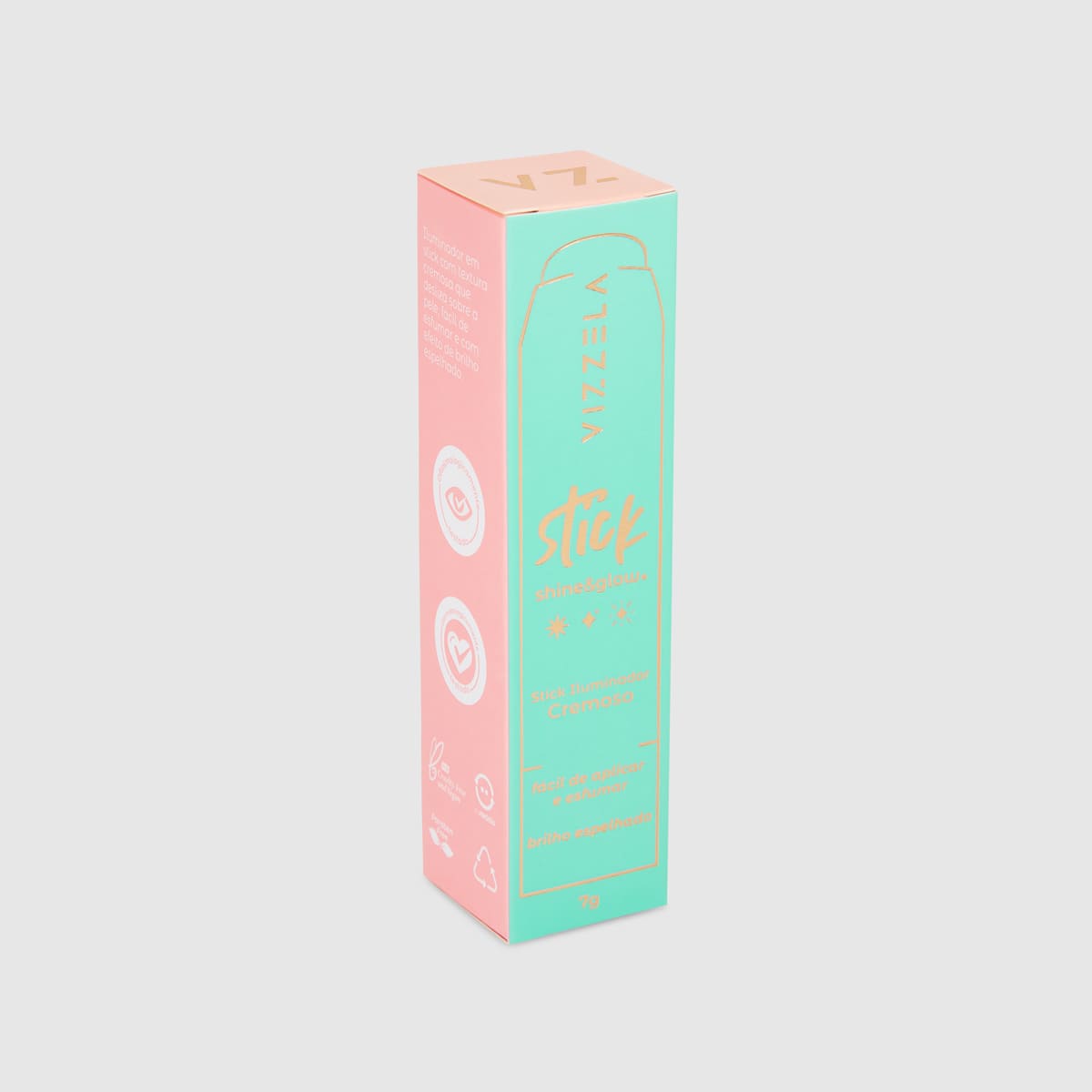 Shine And Glow – Iluminador Em Stick – Vizzela