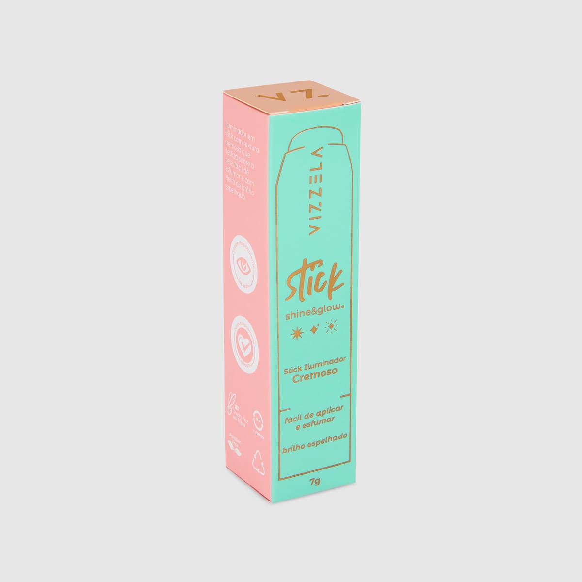 Shine And Glow – Iluminador Em Stick – Vizzela