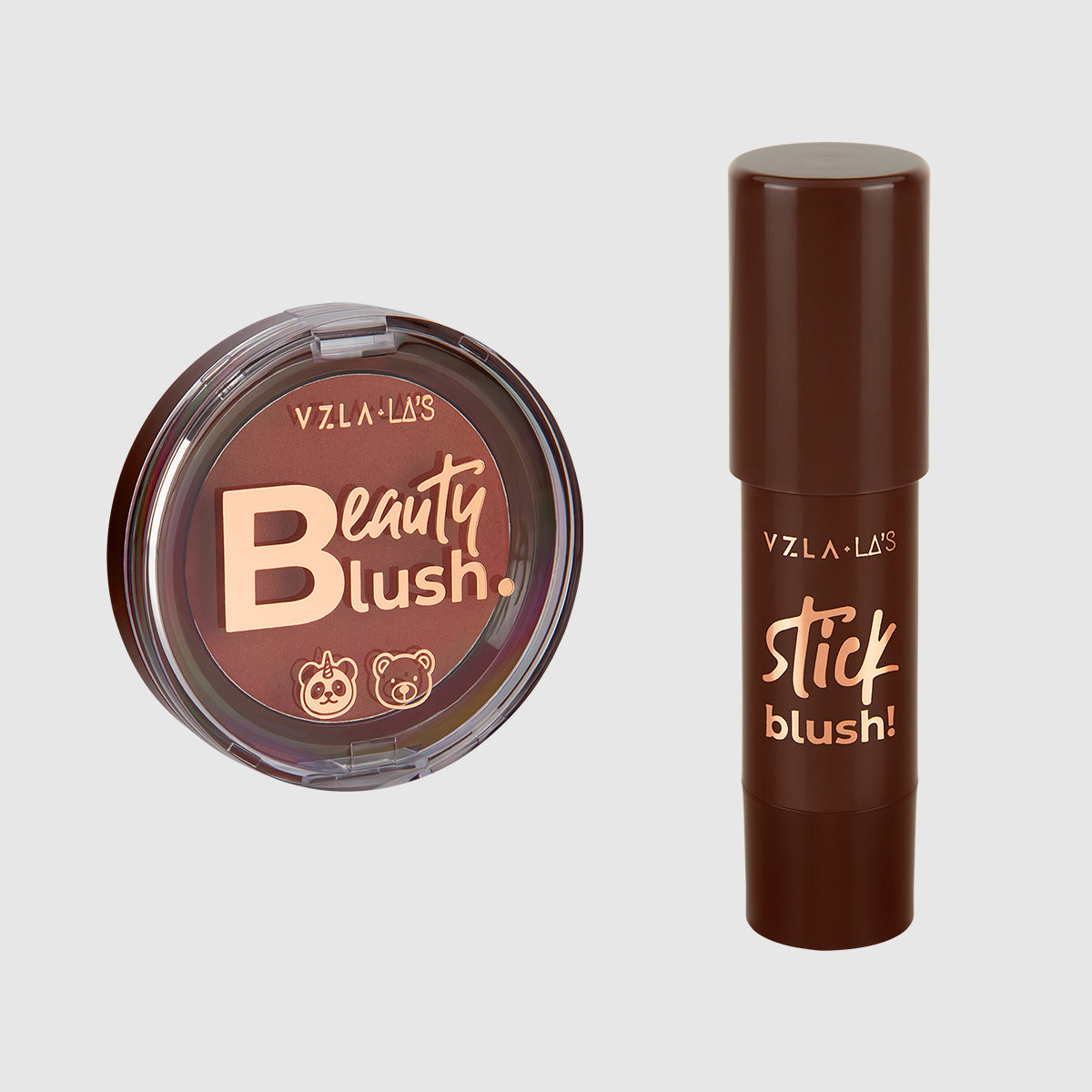 Kit Blushes Red Mocha Vizzela + La's