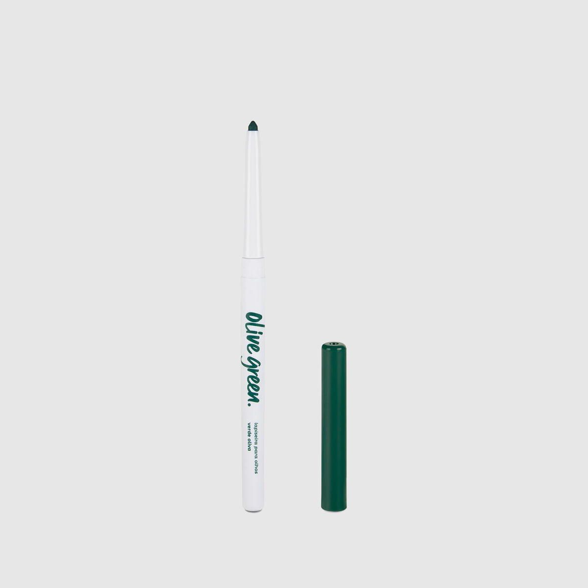 Lapiseira Para Olhos Olive Green - Vizzela - Verde Oliva Efeito Metalizado