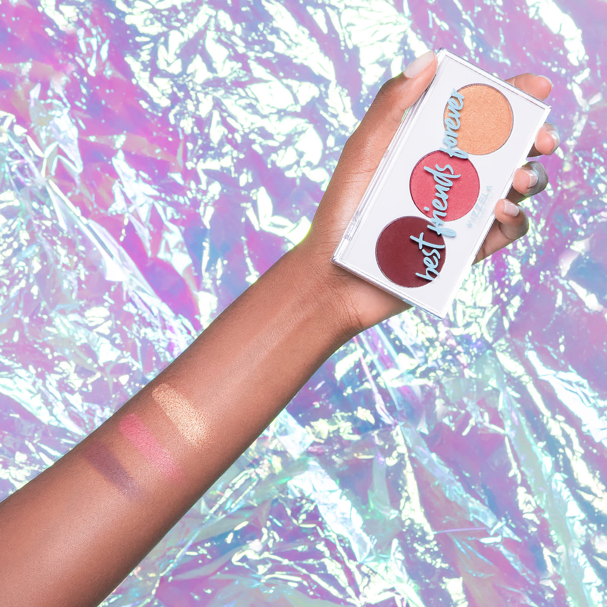 Paleta BFF - Vizzela Cor 04 - Contorno, Blush e Iluminador