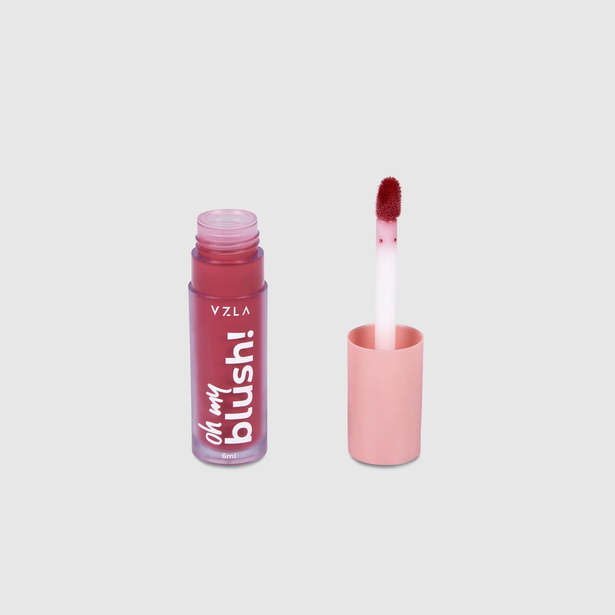 Oh my blush líquido - Vizzela Cor 04 – plum red