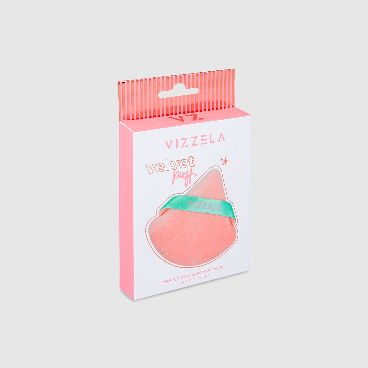 Esponja Para Pós Velvet Puff - Vizzela
