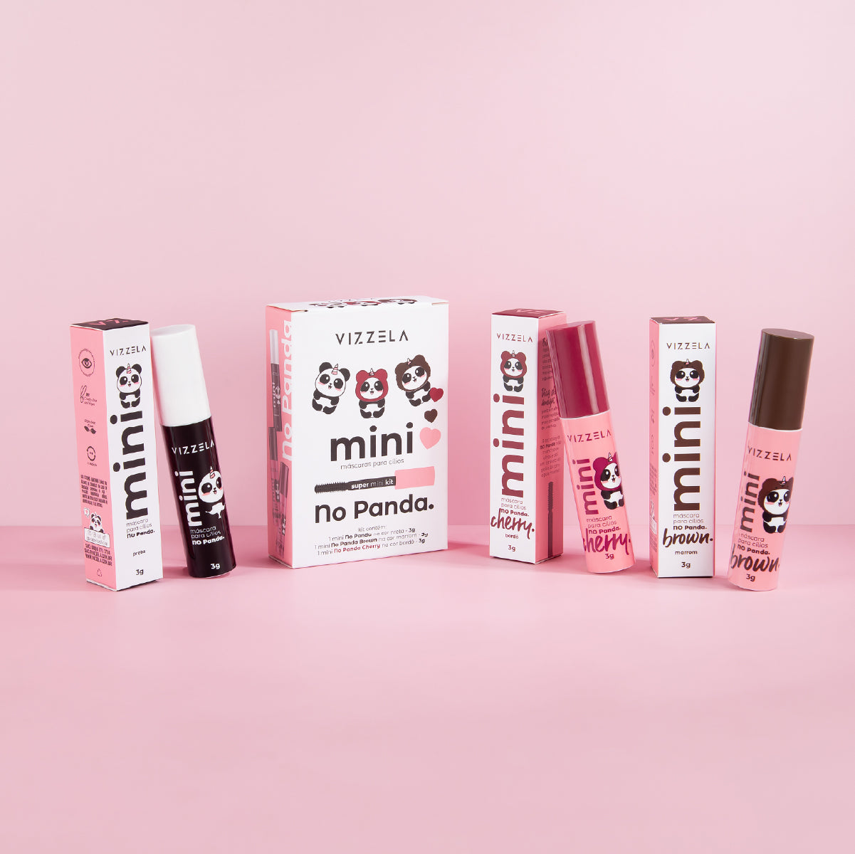 Kit 3 Mini Máscaras