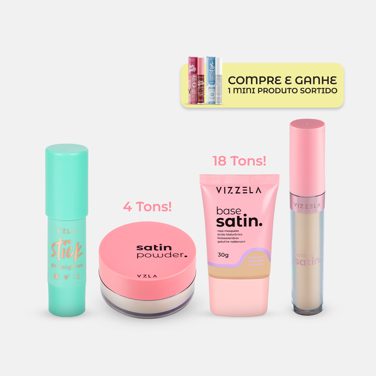 Kit Pele Glow - Vizzela