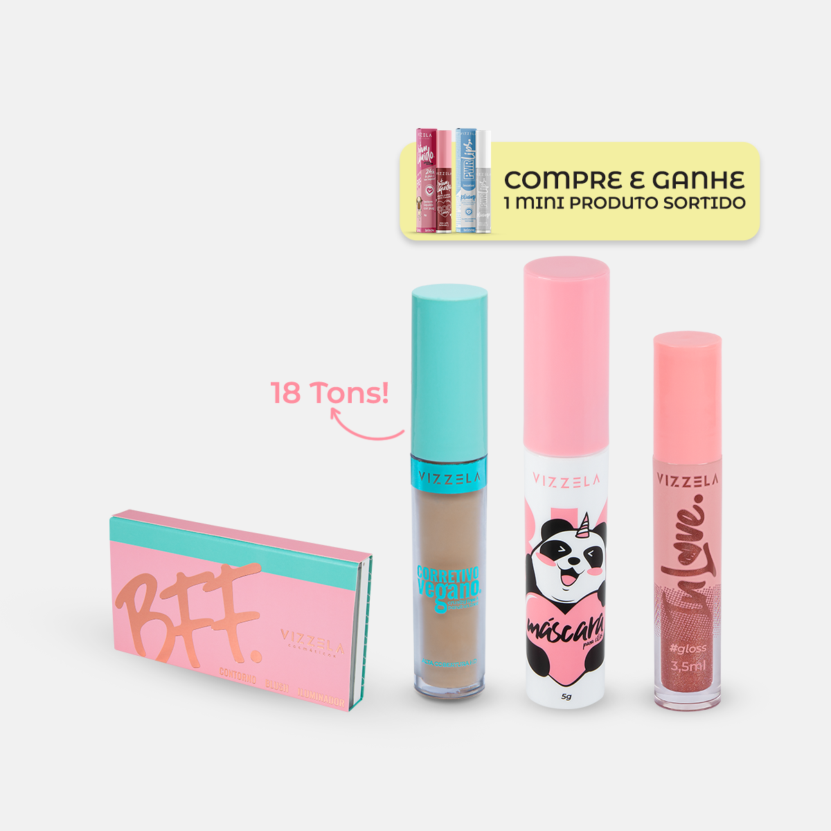 Kit Make Básica - Vizzela