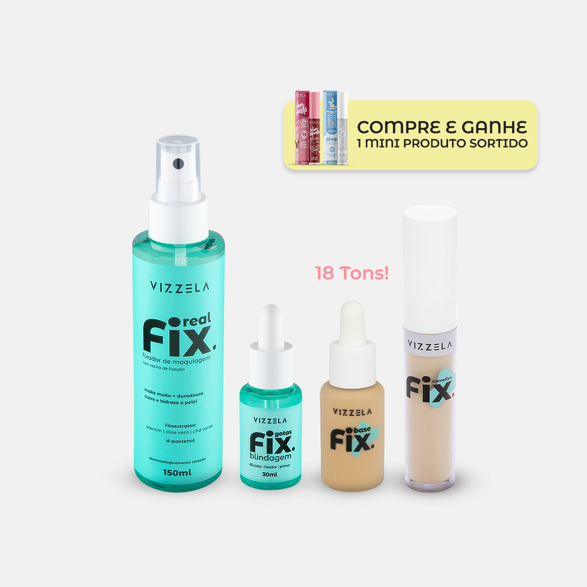 Kit Pele Fix - Vizzela