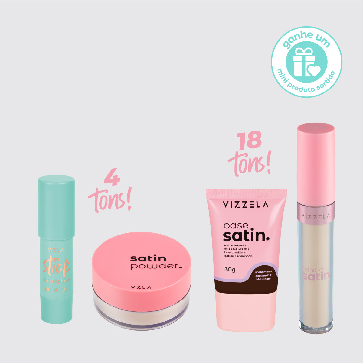 Kit Pele Glow - Vizzela