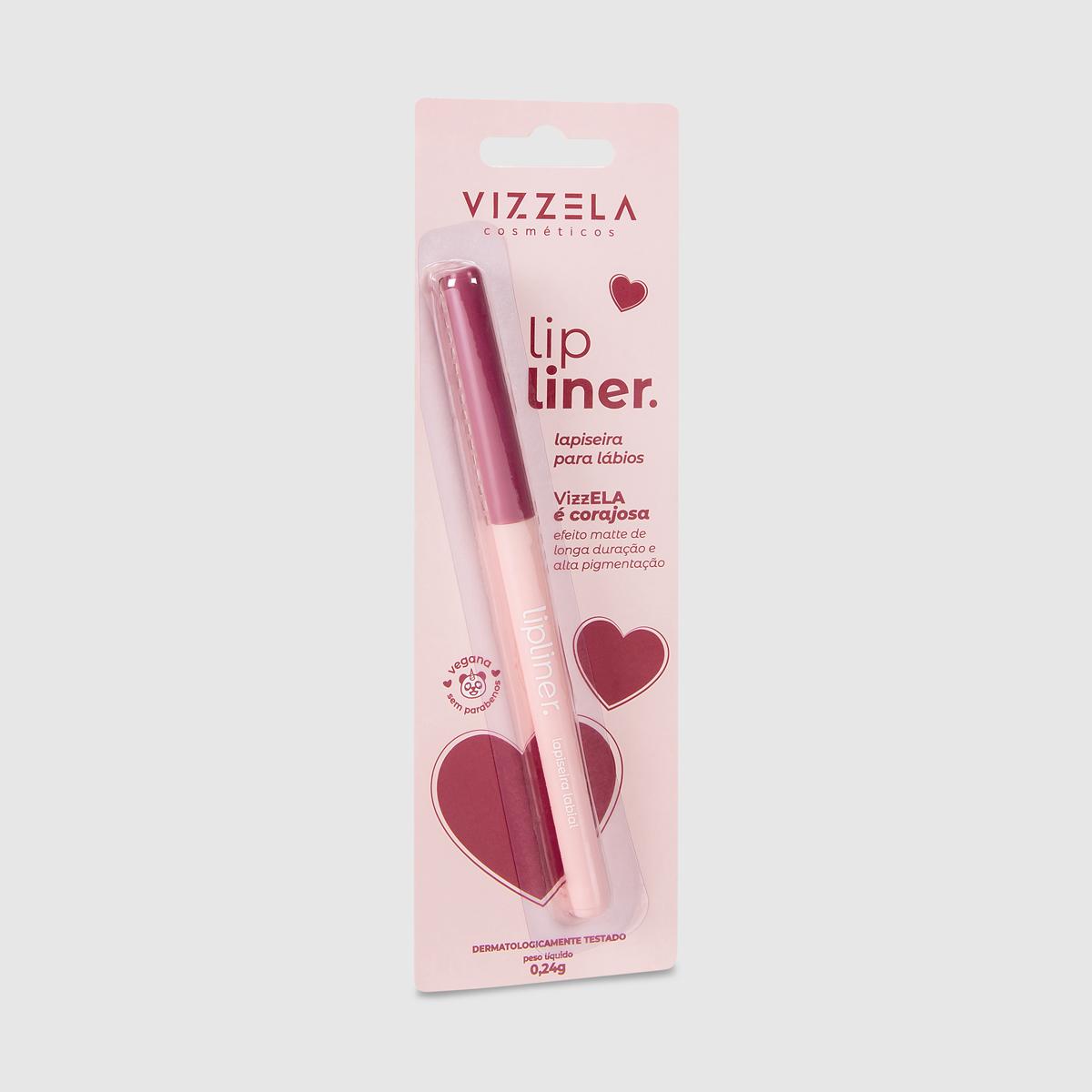 Lapiseira Labial 02 Corajosa - Lipliner - Vizzela