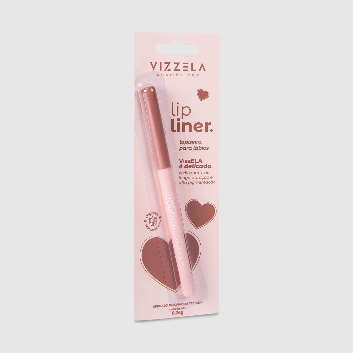 Lapiseira Labial 01 Delicada - Lipliner - Vizzela