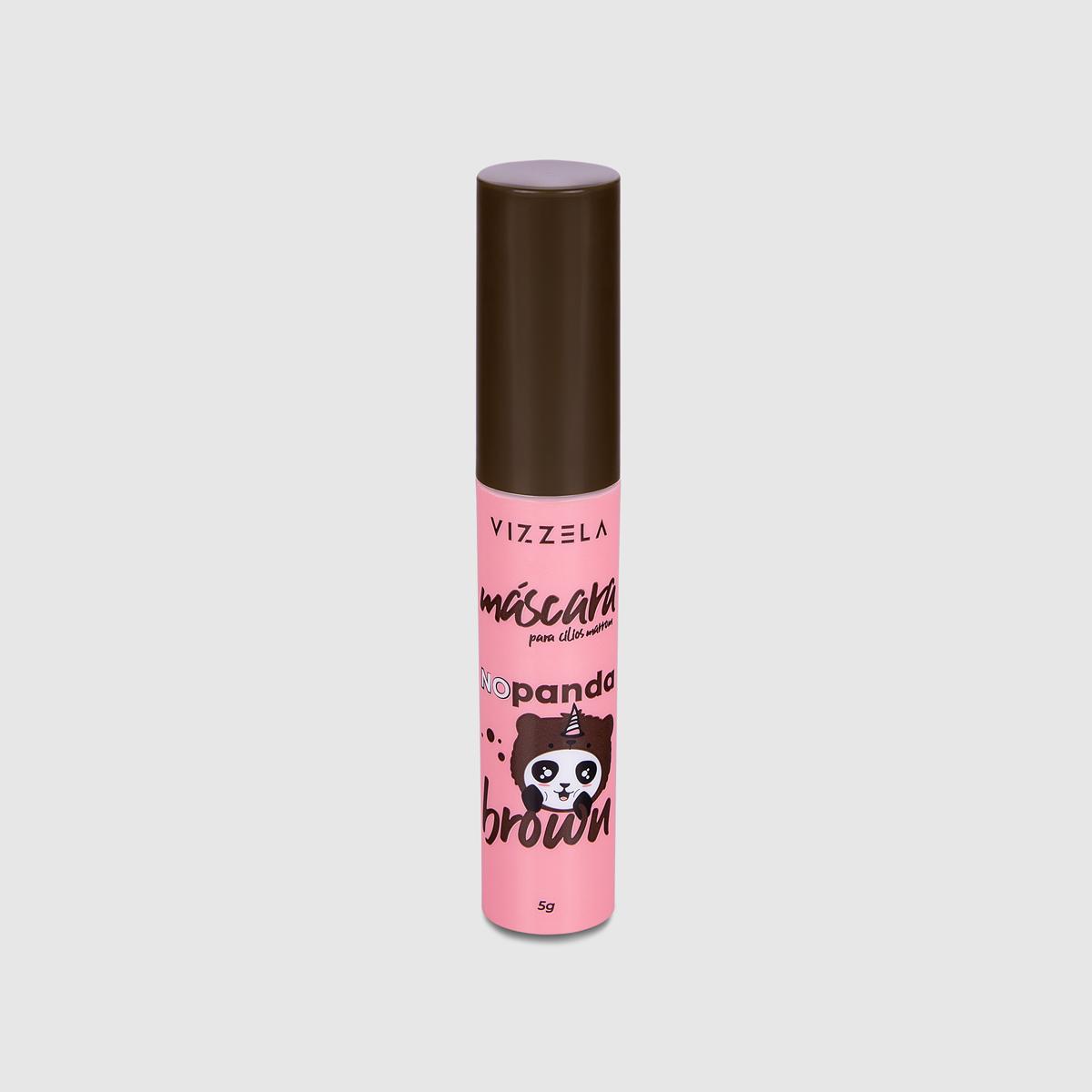 Máscara Para Cílios Marrom - No Panda Brown Vizzela