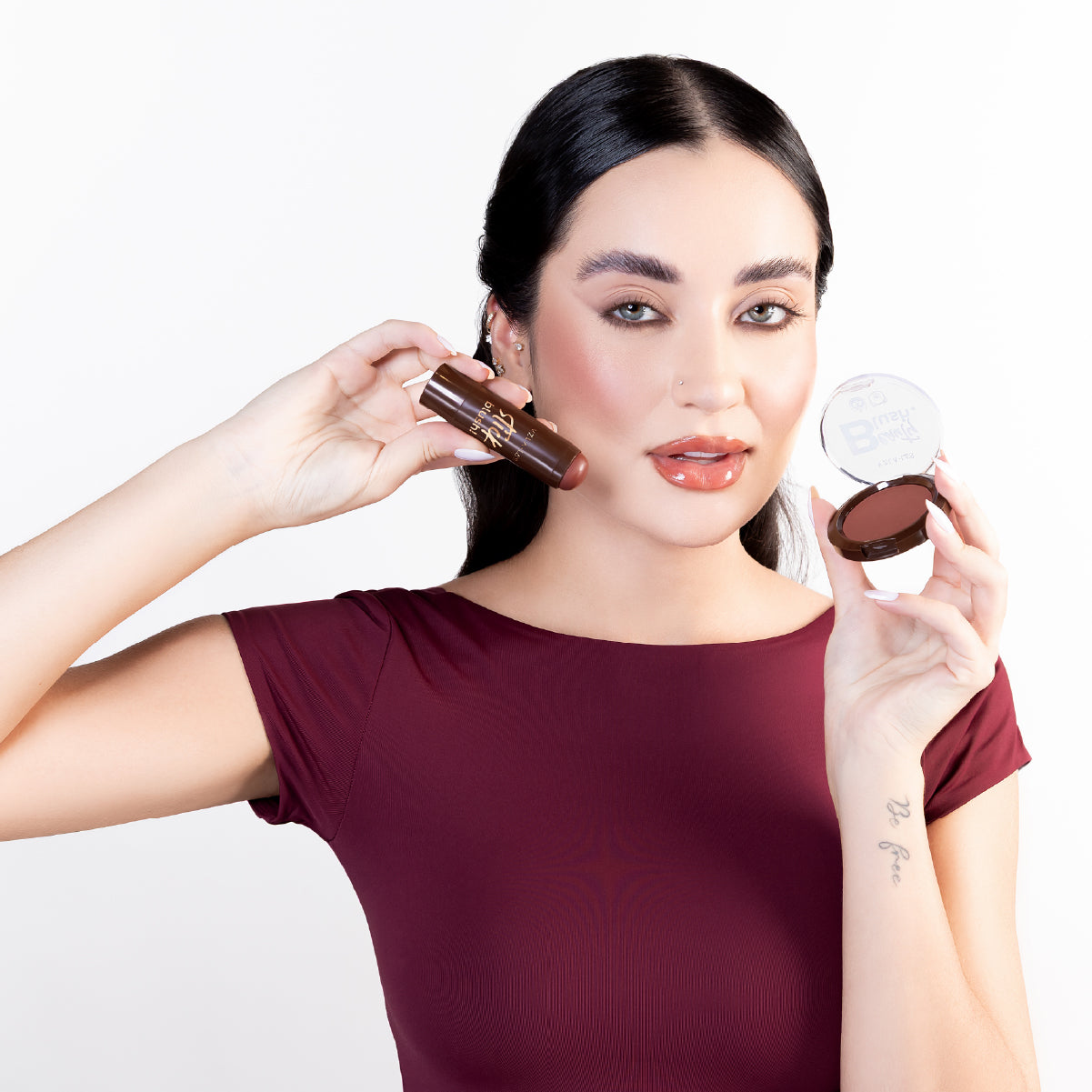 Kit Blushes Red Mocha Vizzela + La's