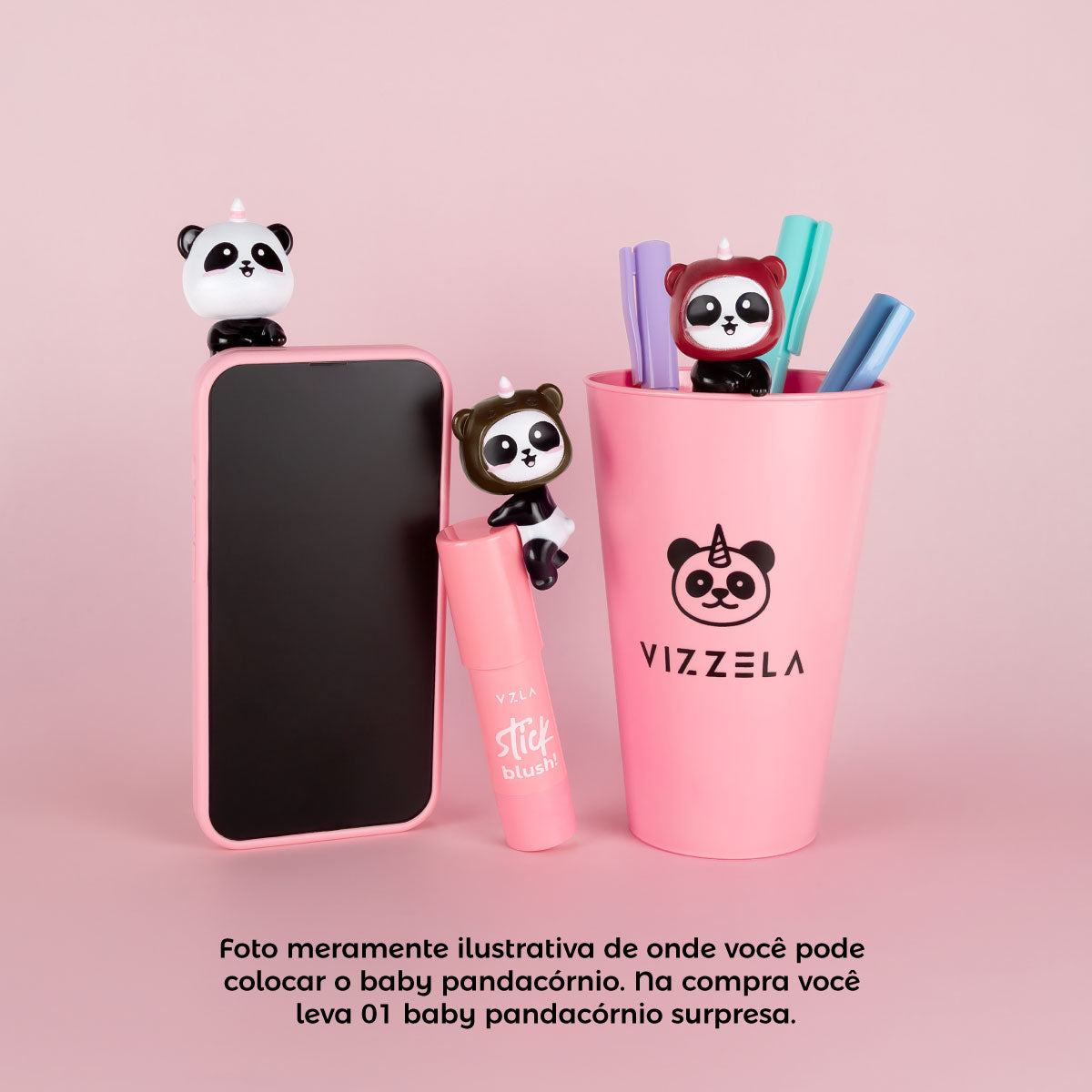 Baby Pandacórnio Colecionável -  Vizzela