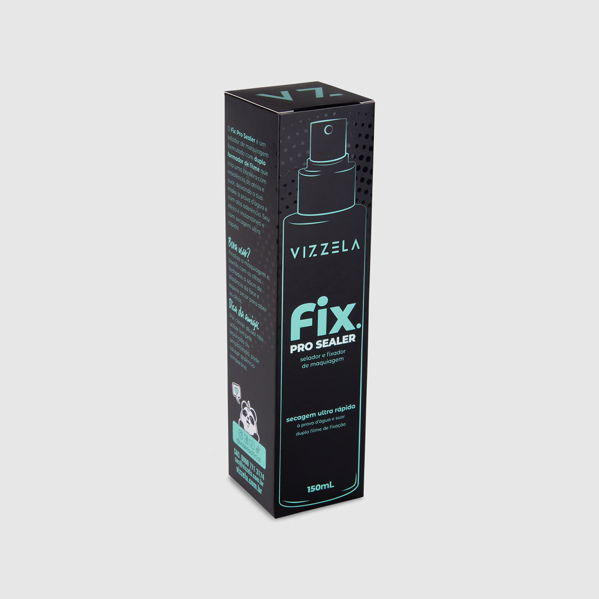 Fix Pro Sealer - Fixador e Selador de Maquiagem – Vizzela